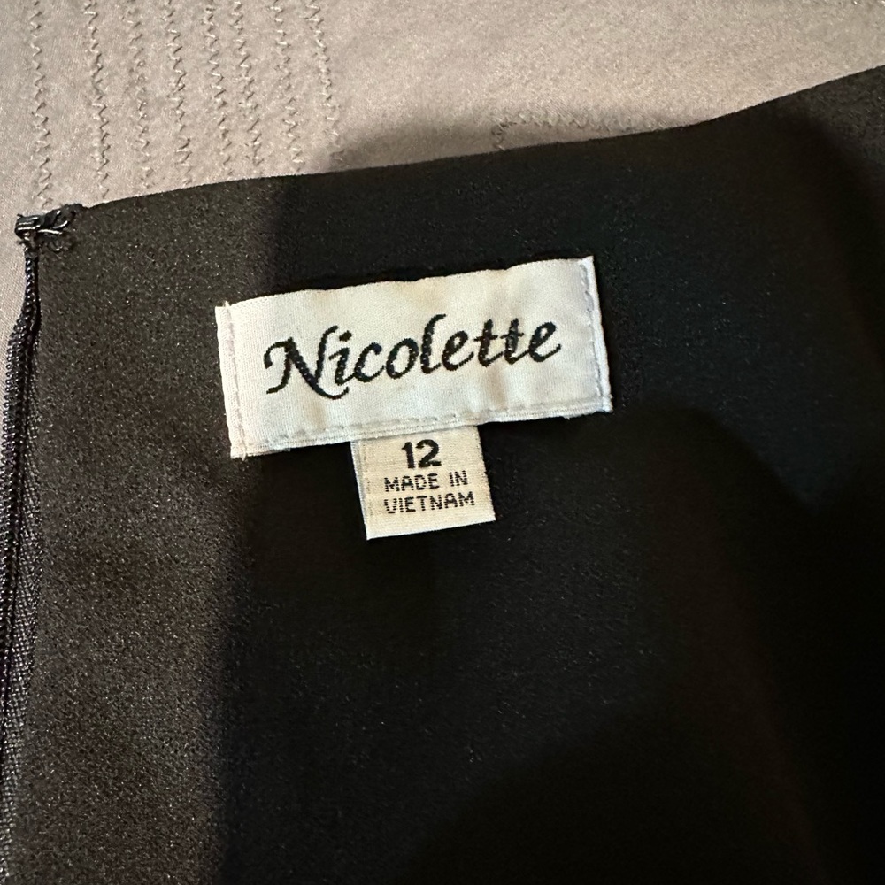 Nicolette Women’s 2pc black suit(jacket and dress) - Picture 6 of 6